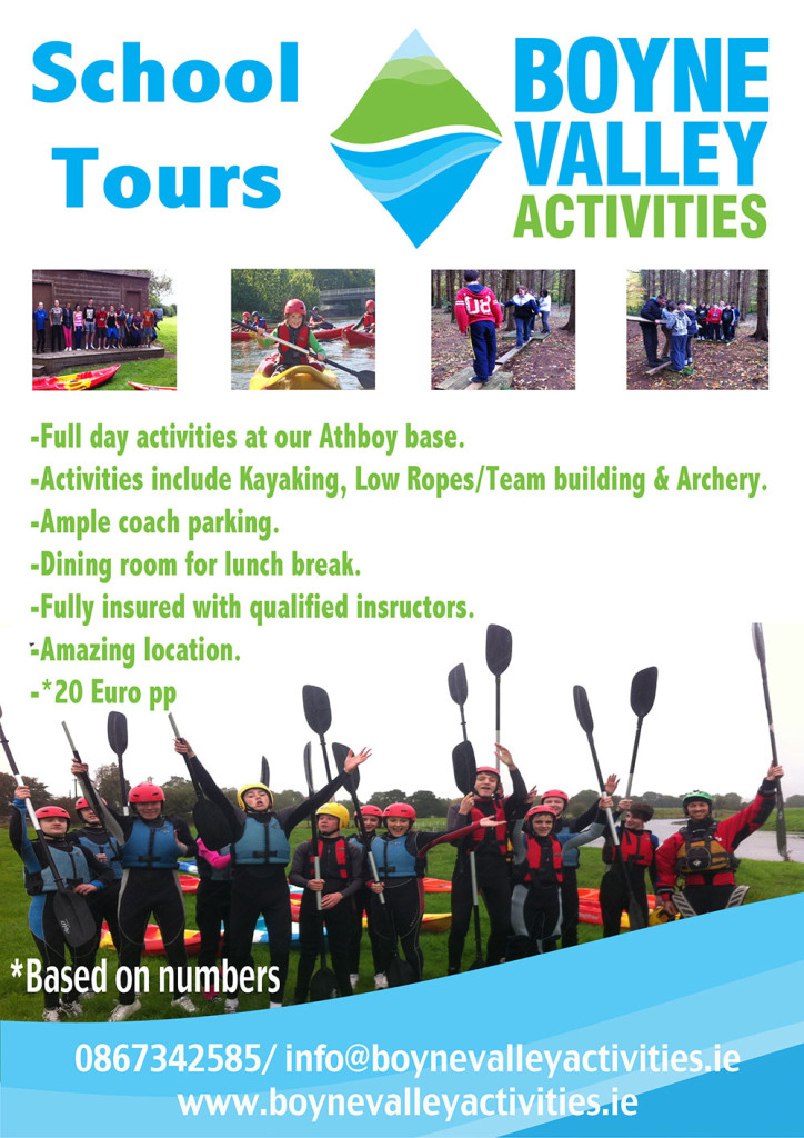 boyne valley activities meath - school tours